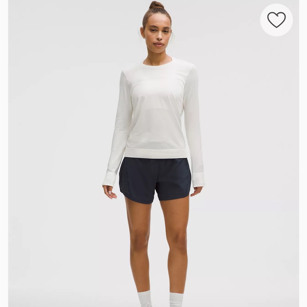 Lululemon Track That High-Rise Lined Short 5"